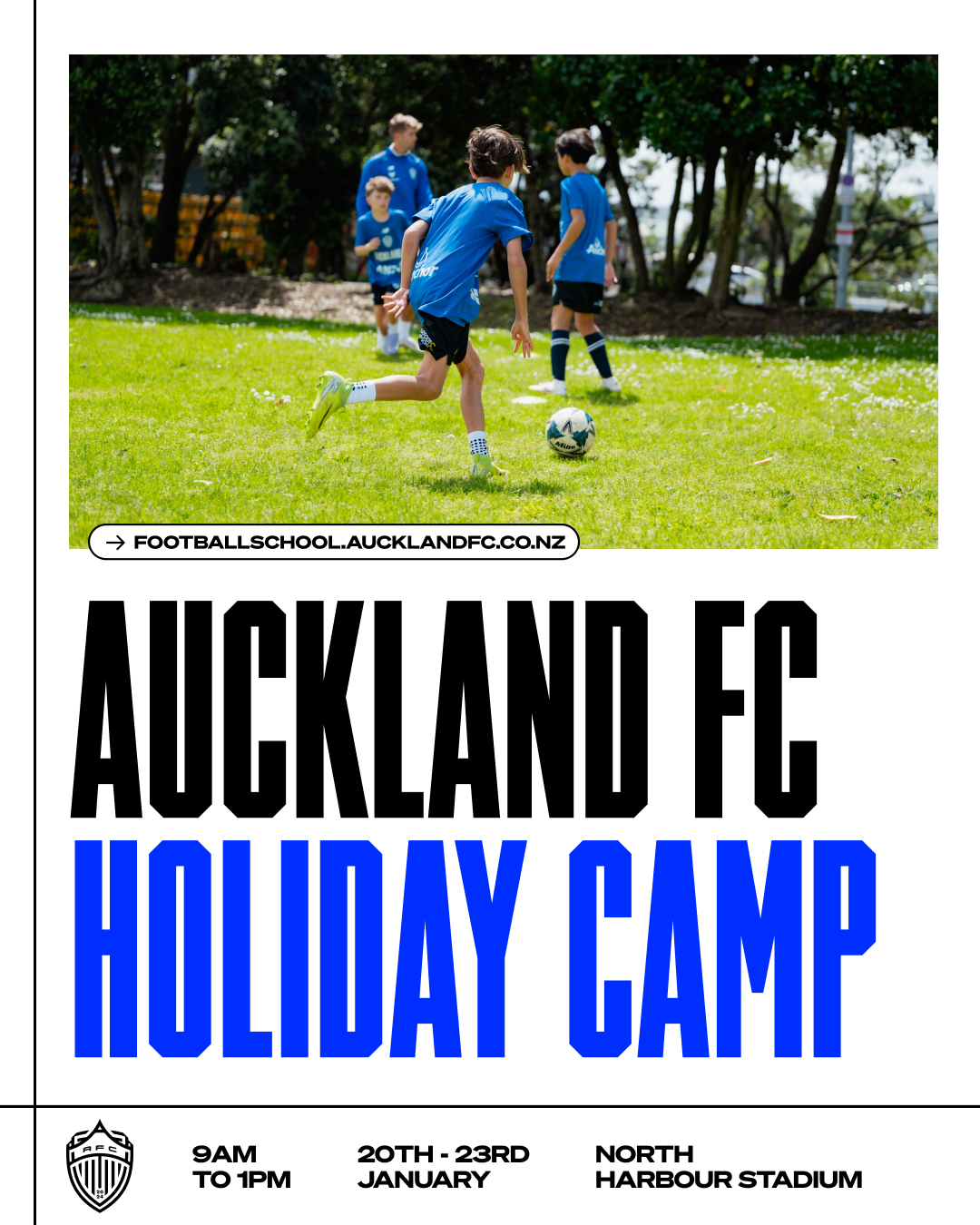 School Holiday Camp | North Harbour Stadium - 20th to 23rd January